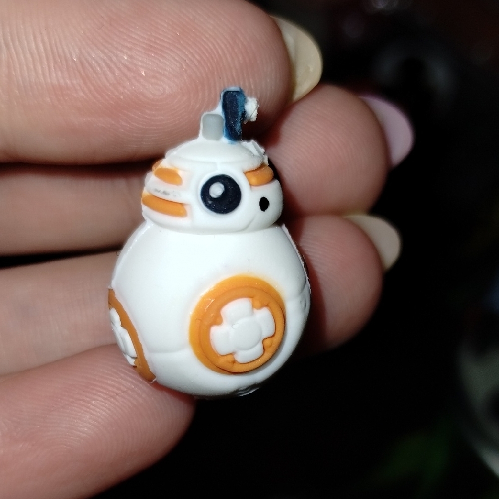 Homemade Starwars Inspired Bb-8 Croc Charm